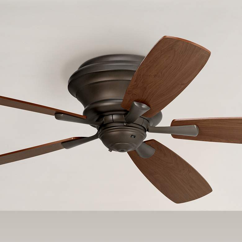 Image 1 52" Casa San Marin Oil-Rubbed Bronze Hugger Ceiling Fan