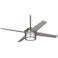 52" Casa Scion™ Brushed Steel LED Ceiling Fan