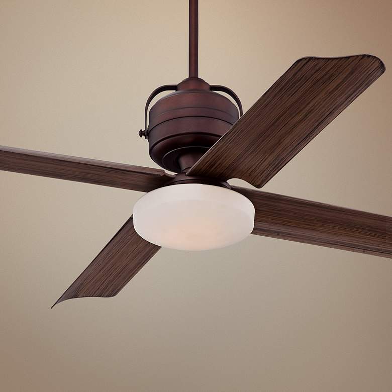 Image 1 52 inch Casa Tiburon Oil-Brushed Bronze Outdoor Ceiling Fan