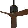 4_52" Casa Vieja Avo Matte Black Damp Ceiling Fan with Remote more views
