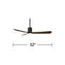 Watch A Video About the Casa Vieja Avo Matte Black Indoor Ceiling Fan with Remote