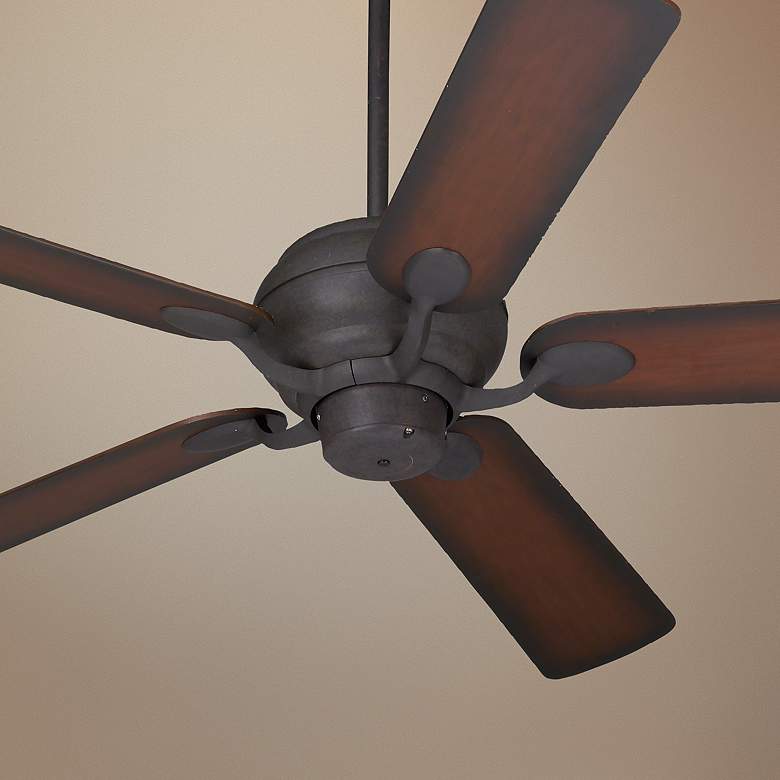 Image 1 52 inch Casa Vieja&#174; Black Rust and Cherry Finish Ceiling Fan