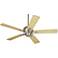 52" Casa Vieja Casa Optima™ Brushed Nickel Ceiling Fan