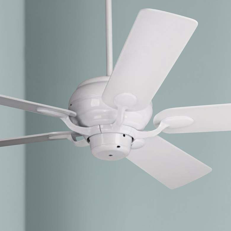 Image 1 52" Casa Vieja® Casa Optima™ White Ceiling Fan