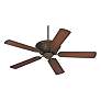2_52" Casa Vieja Contessa Bronze 5-Blade Ceiling Fan with Pull Chain