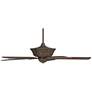 5_52" Casa Vieja Contessa Bronze 5-Blade Ceiling Fan with Pull Chain more views