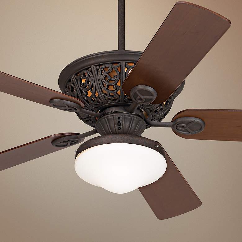 Image 1 52 inch Casa Vieja Costa Del Sol Ceiling Fan with Light Kit