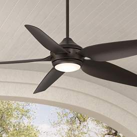 Image1 of 52" Casa Vieja Del Diego Bronze LED Indoor/Outdoor Ceiling Fan