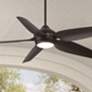 52" Casa Vieja Del Diego Bronze LED Indoor/Outdoor Ceiling Fan