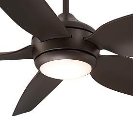 Image3 of 52" Casa Vieja Del Diego Bronze LED Indoor/Outdoor Ceiling Fan more views
