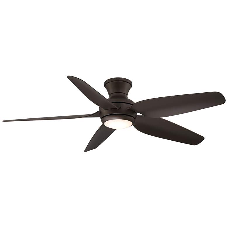 Image 2 52" Casa Vieja Del Diego Bronze LED Indoor/Outdoor Hugger Ceiling Fan
