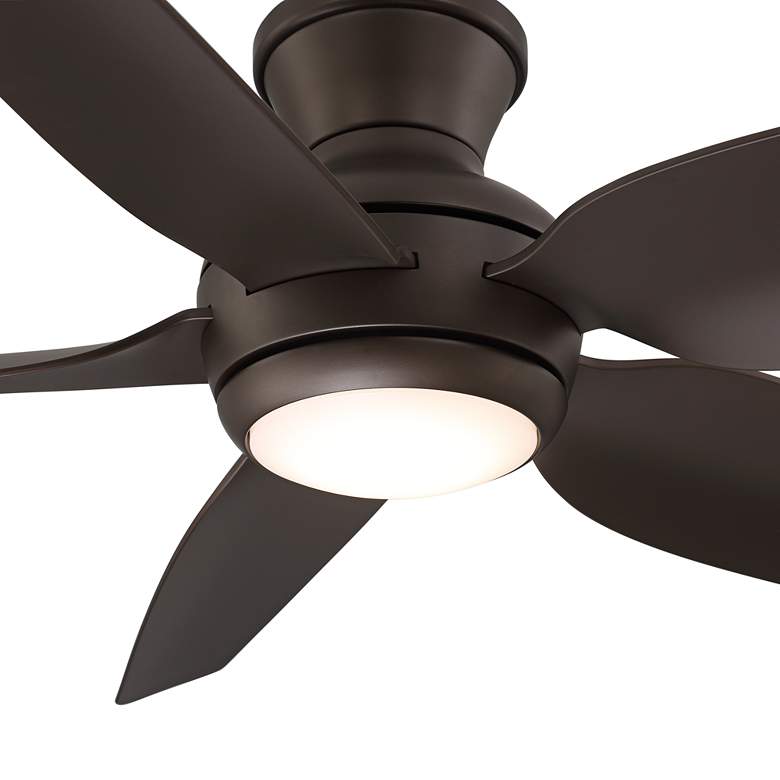 Image 3 52" Casa Vieja Del Diego Bronze LED Indoor/Outdoor Hugger Ceiling Fan more views