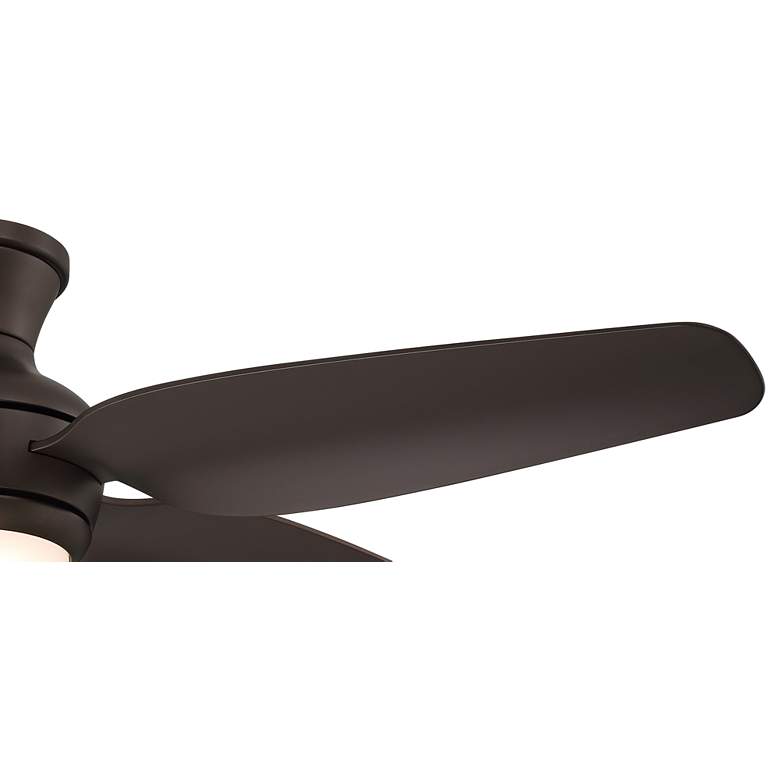 Image 4 52" Casa Vieja Del Diego Bronze LED Indoor/Outdoor Hugger Ceiling Fan more views