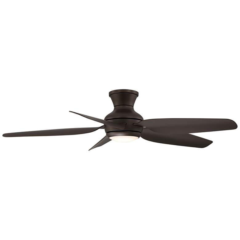 Image 5 52" Casa Vieja Del Diego Bronze LED Indoor/Outdoor Hugger Ceiling Fan more views
