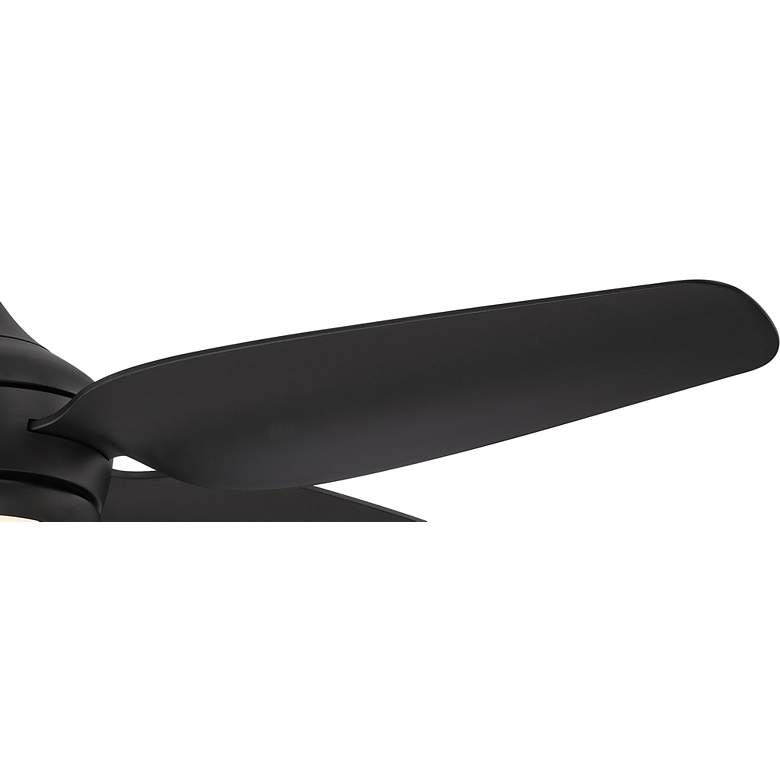 Image 4 52 inch Casa Vieja Del Diego Matte Black LED Indoor/Outdoor Ceiling Fan more views