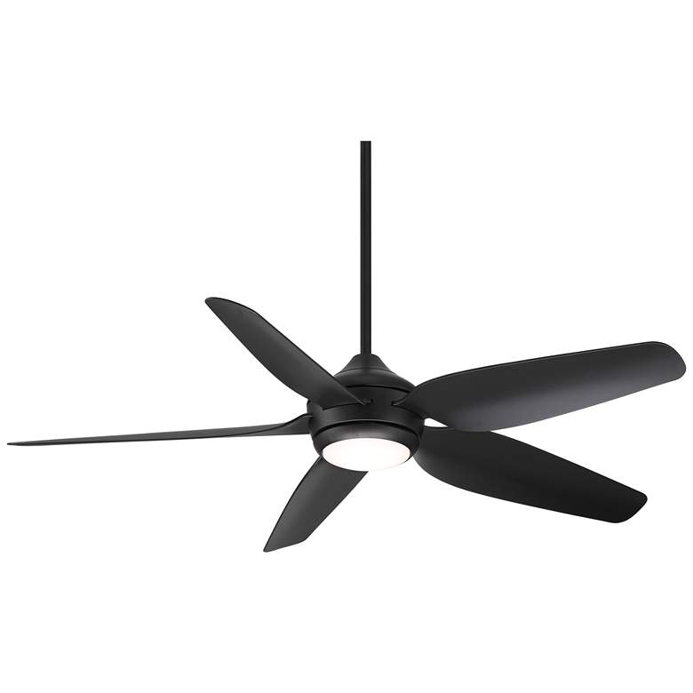 Image 5 52" Casa Vieja Del Diego Matte Black LED Indoor/Outdoor Ceiling Fan more views
