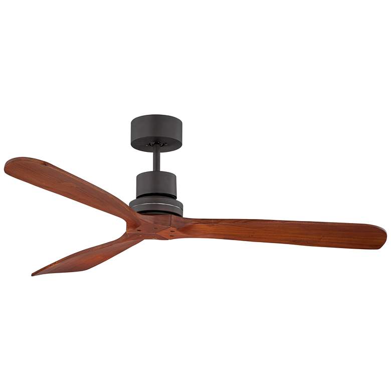 Image 6 52" Casa Vieja Delta DC Bronze Outdoor Ceiling Fan with Remote more views