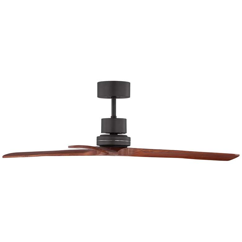 Image 7 52" Casa Vieja Delta DC Bronze Outdoor Ceiling Fan with Remote more views