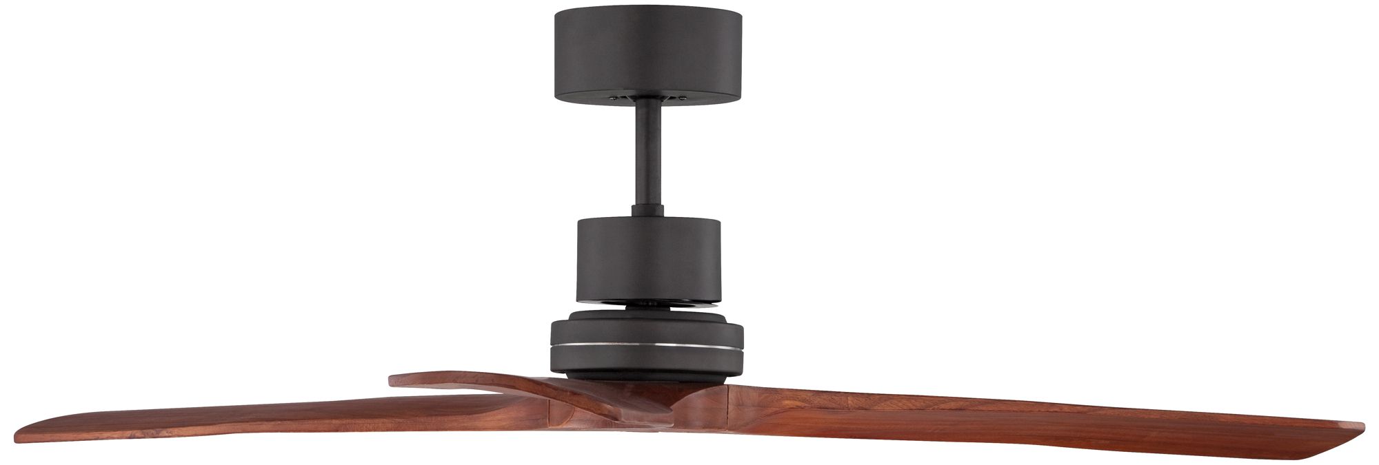 52" Casa Vieja Delta DC Bronze Outdoor Ceiling Fan with Remote in scene