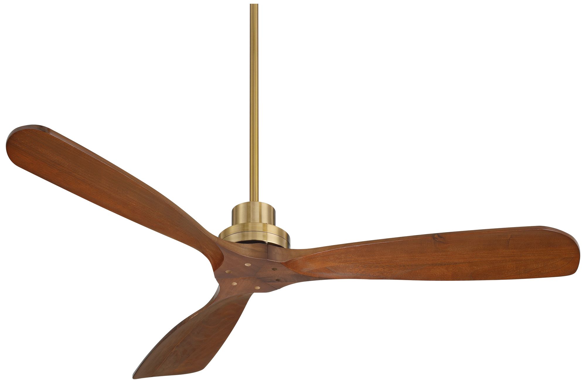 Watch A Video About the 52 Casa Delta DC Soft Brass Ceiling Fan with Remote