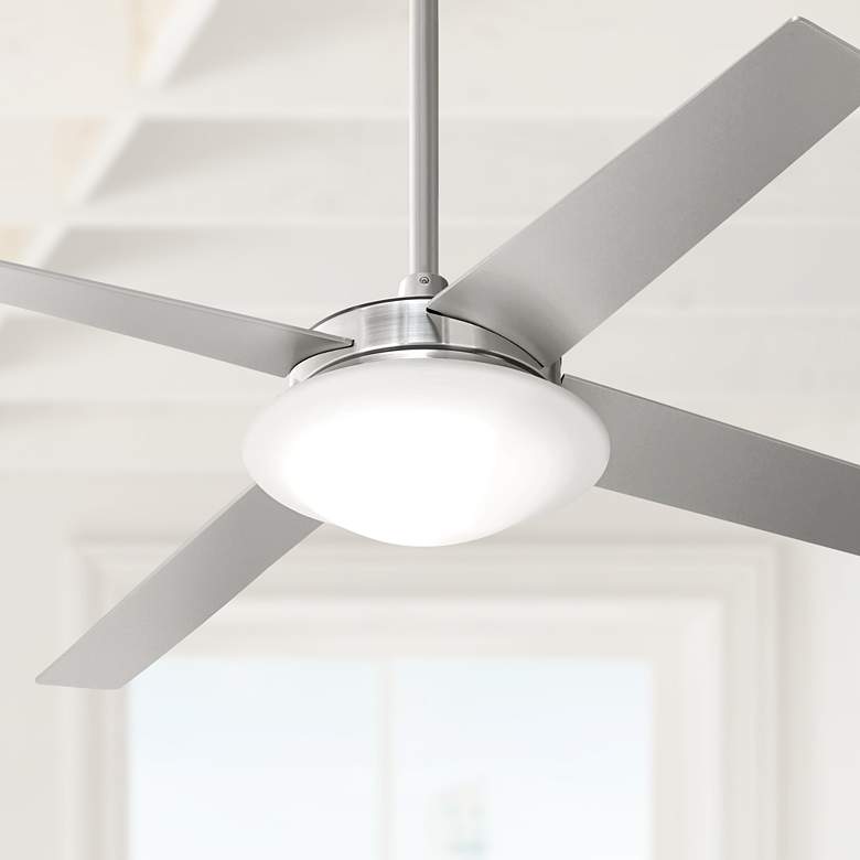 Image 1 52 inch Casa Vieja&#174; Exclaim Brushed Nickel Ceiling Fan