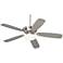 52" Casa Vieja® Flex Brushed Nickel Ceiling Fan