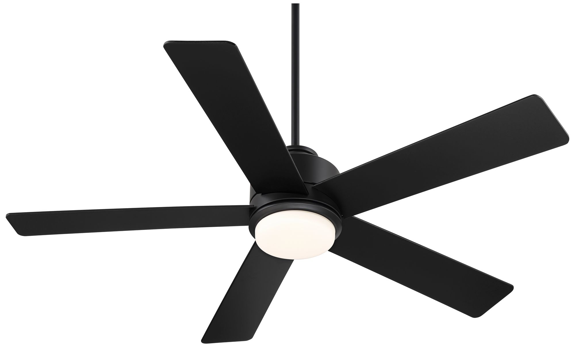 Watch A Video About the 52 Casa Vieja Grand Palm Matte Black LED Damp Rated Fan with Remote