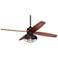 52" Casa Vieja Impel Franklin Park Bronze Ceiling Fan