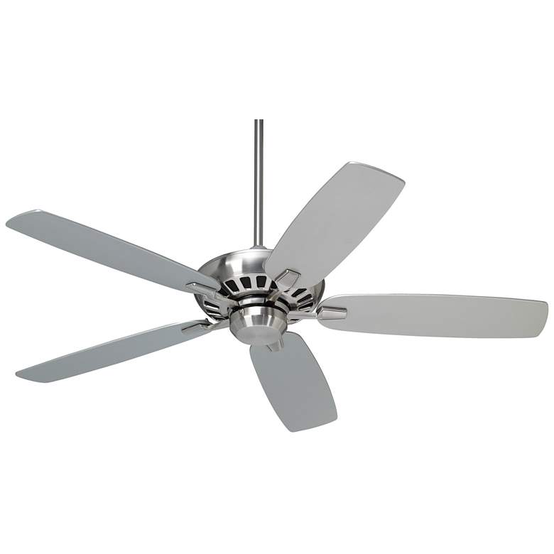 Image 2 52 inch Casa Vieja Journey Brushed Nickel Indoor Ceiling Fan with Remote