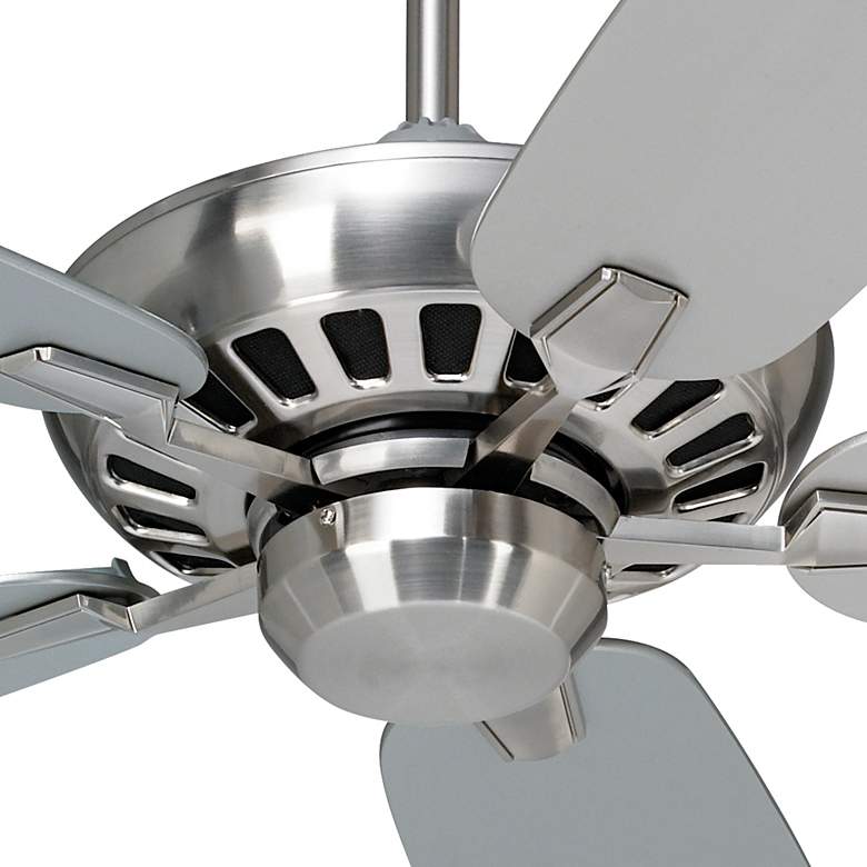 Image 3 52" Casa Vieja Journey Brushed Nickel Indoor Ceiling Fan with Remote more views