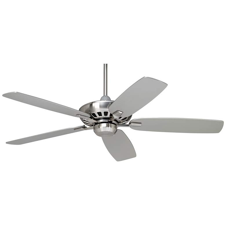 Image 6 52" Casa Vieja Journey Brushed Nickel Indoor Ceiling Fan with Remote more views