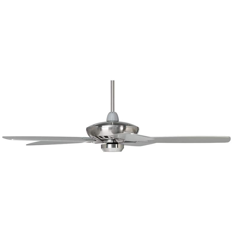 Image 7 52" Casa Vieja Journey Brushed Nickel Indoor Ceiling Fan with Remote more views