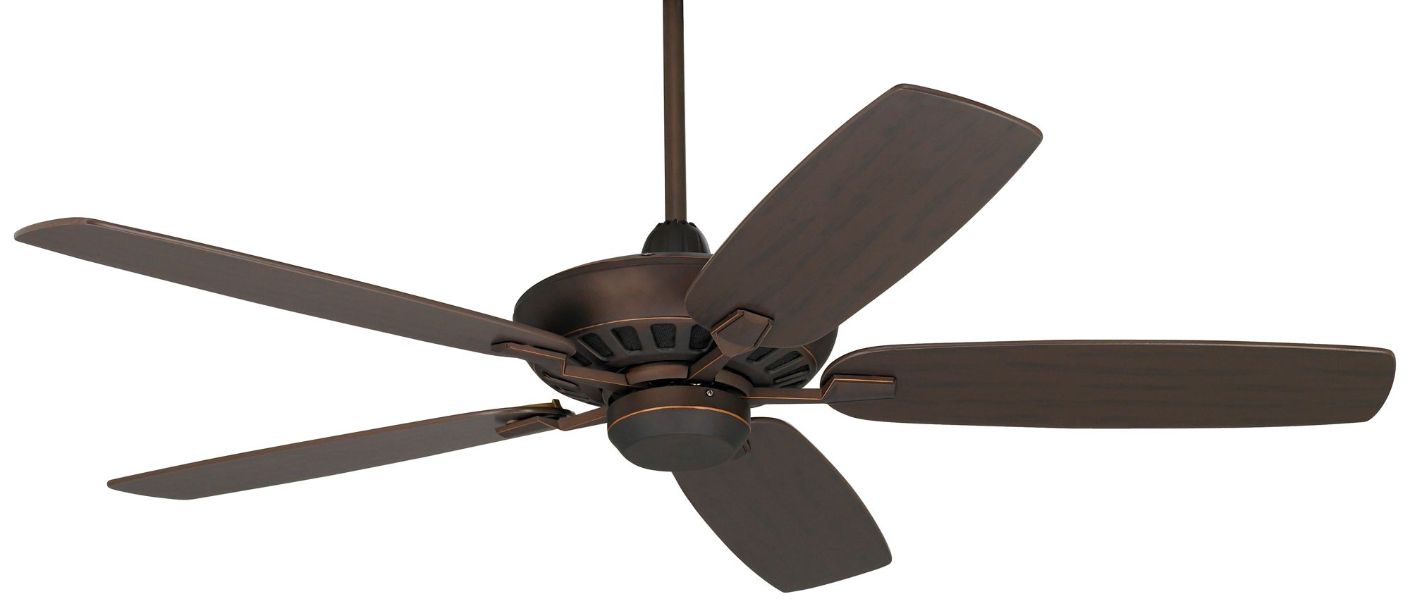 52" Casa Vieja Journey Oil-Rubbed Bronze Ceiling Fan with Remote in scene