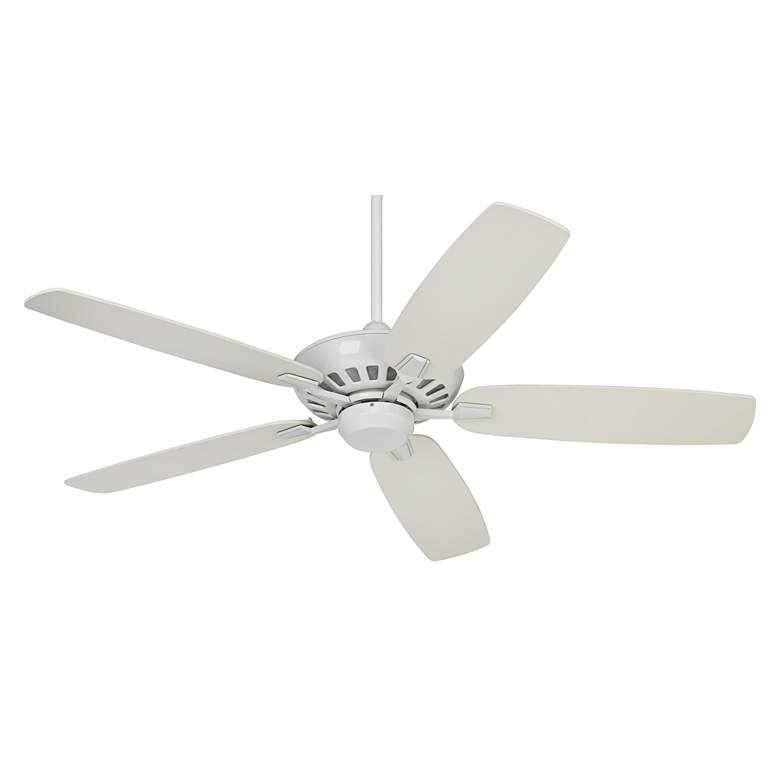 Image 2 52" Casa Vieja Journey White Finish Ceiling Fan with Remote