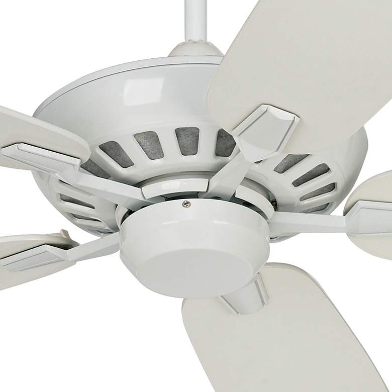 Image 3 52" Casa Vieja Journey White Finish Ceiling Fan with Remote more views