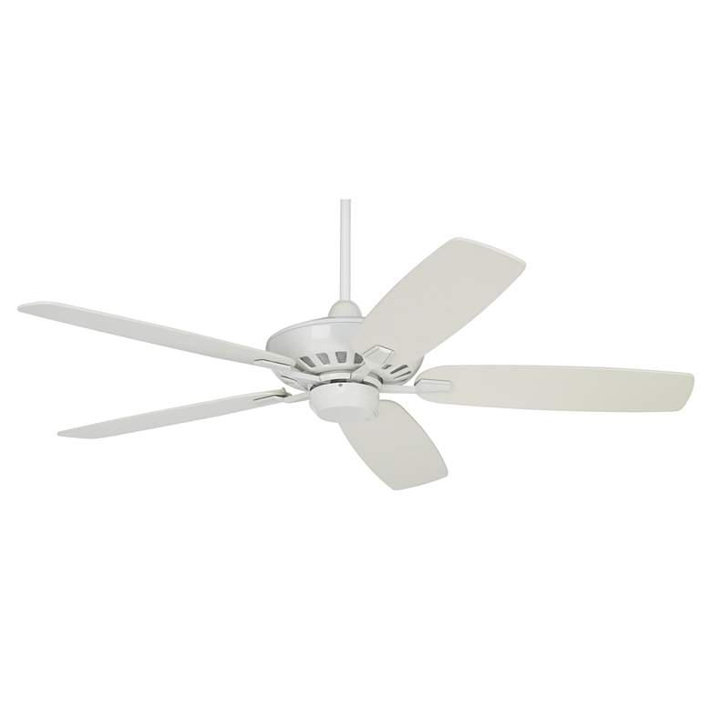 Image 6 52" Casa Vieja Journey White Finish Ceiling Fan with Remote more views
