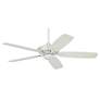 6_52" Casa Vieja Journey White Finish Ceiling Fan with Remote more views