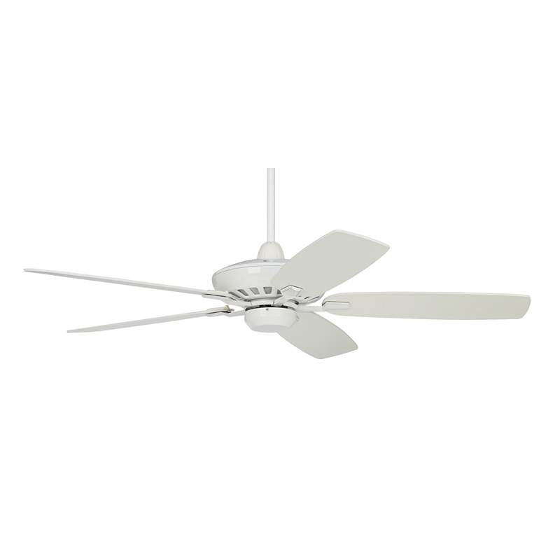 Image 7 52" Casa Vieja Journey White Finish Ceiling Fan with Remote more views