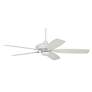 7_52" Casa Vieja Journey White Finish Ceiling Fan with Remote more views