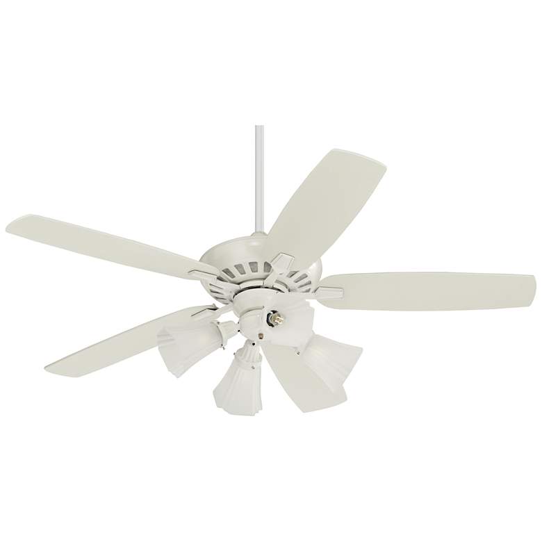 Image 7 52" Casa Vieja Journey White LED Ceiling Fan with Remote more views