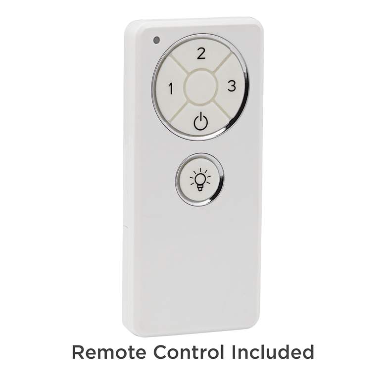 Image 5 52" Casa Vieja Journey White LED Ceiling Fan with Remote more views