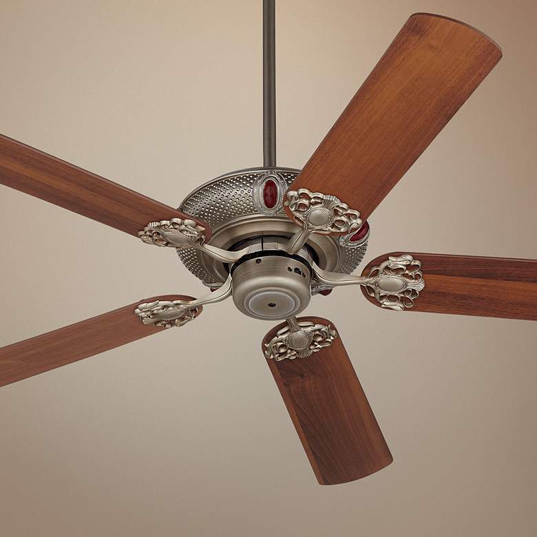 Image 1 52 inch Casa Vieja&#174; Lucida Pewter Ceiling Fan