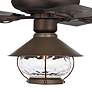 Thumbnail3 of 52" Casa Vieja Orb Bronze LED Outdoor Ceiling Fan more views