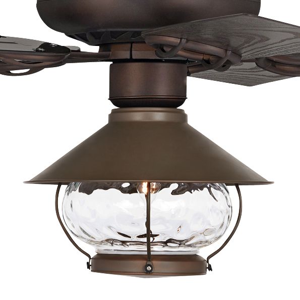 Thumbnail3 of 52" Casa Vieja Orb Bronze  LED Wet Rated Ceiling Fan more views