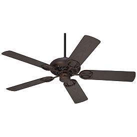 Image2 of 52" Casa Vieja Orb Bronze Wet Location Ceiling Fan with Pull Chain
