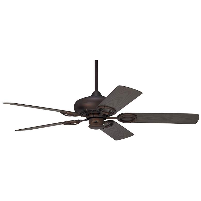 Image 3 52" Casa Vieja Orb Bronze Wet Location Ceiling Fan with Pull Chain more views