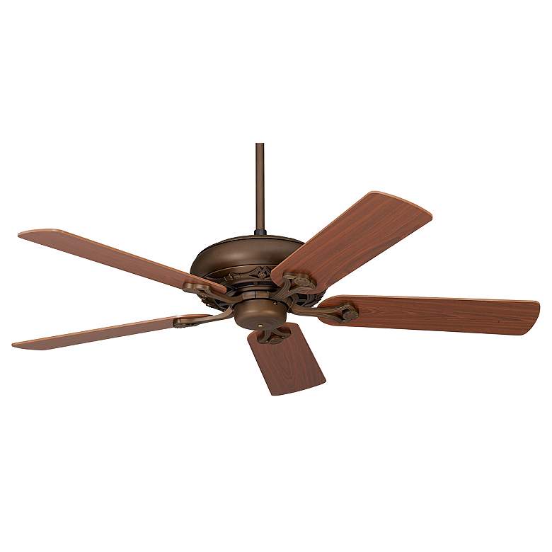 Image 6 52" Casa Vieja® Trilogy Bronze Finish Pull Chain Ceiling Fan more views