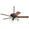 52" Casa Vieja® Trilogy Oil-Rubbed Bronze LED Ceiling Fan