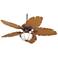 52" Casa Vieja® Tropical Leaf Ceiling Fan