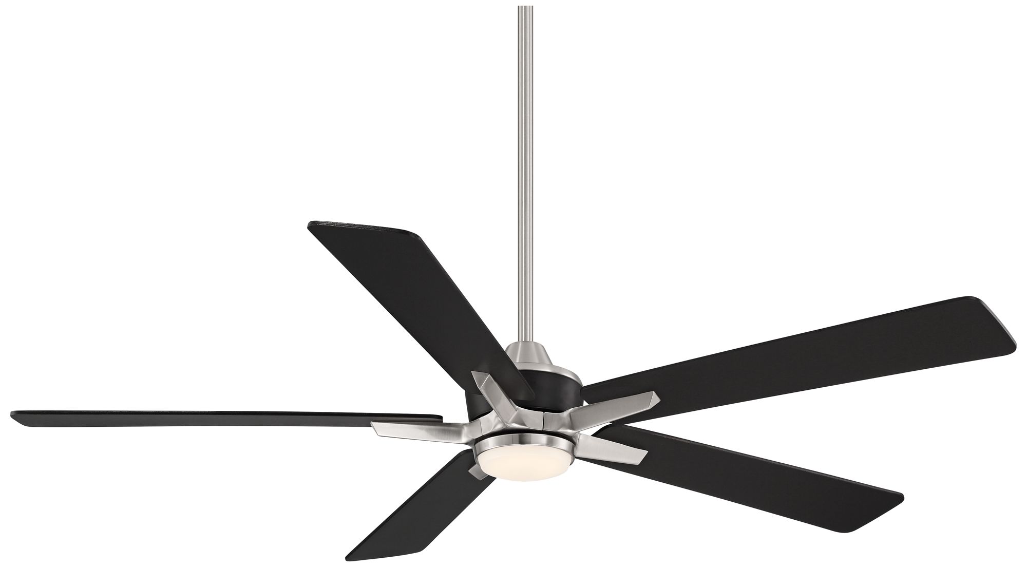 Image 6 52" Casa Vieja Vegas Nights Brushed Nickel LED Ceiling Fan with Remote more views